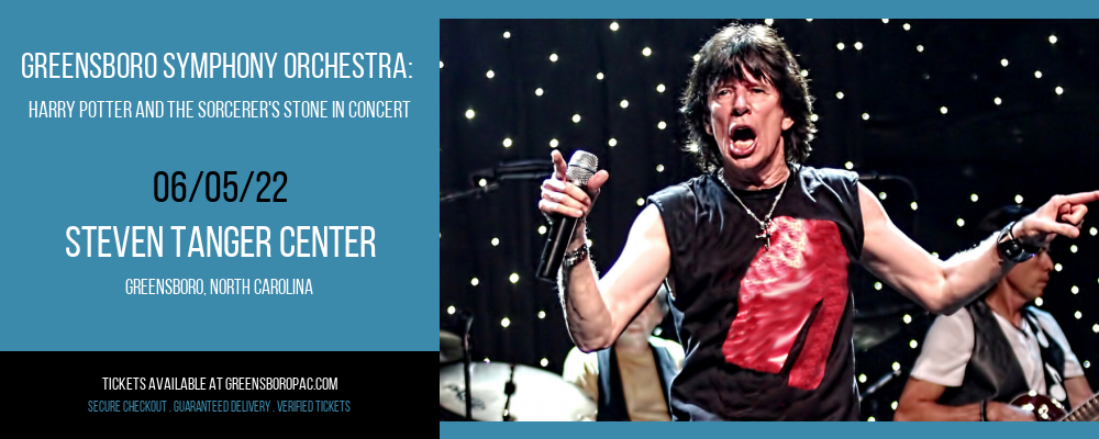 Greensboro Symphony Orchestra: Harry Potter and The Sorcerer's Stone In Concert at Steven Tanger Center tickets Greensboro Symphony Orchestra: Harry Potter and The Sorcerer's Stone In Concert at Steven Tanger Center
