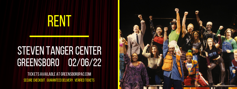 Rent at Steven Tanger Center tickets Rent at Steven Tanger Center