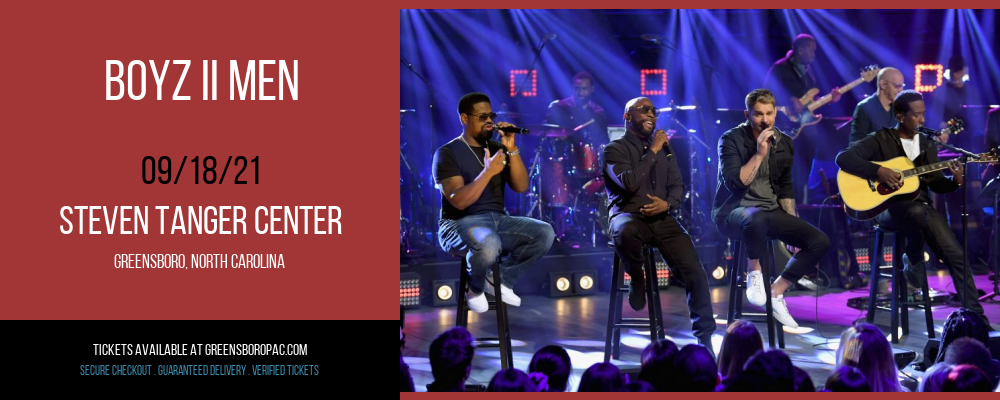 Boyz II Men at Steven Tanger Center tickets Boyz II Men at Steven Tanger Center