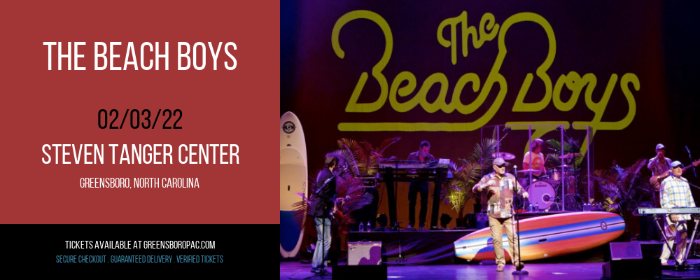 The Beach Boys at Steven Tanger Center tickets The Beach Boys at Steven Tanger Center