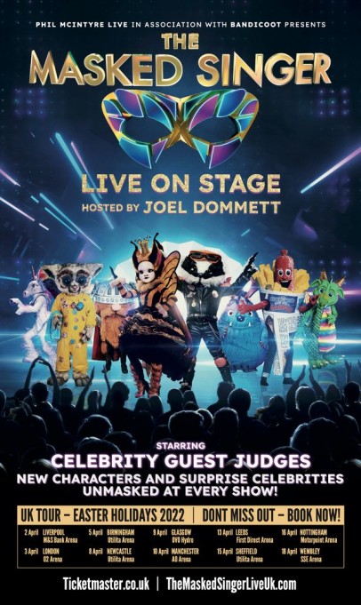 The Masked Singer Live at Steven Tanger Center