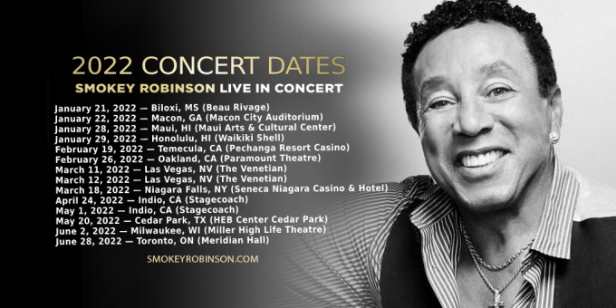 Smokey Robinson at Steven Tanger Center