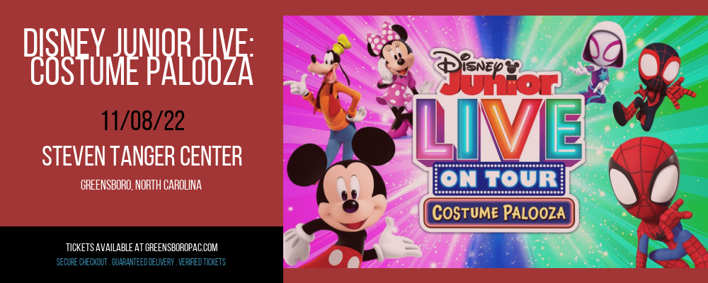Disney Junior Live: Costume Palooza at Steven Tanger Center tickets Disney Junior Live: Costume Palooza at Steven Tanger Center