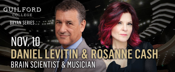 Daniel Levitin & Rosanne Cash at Steven Tanger Center