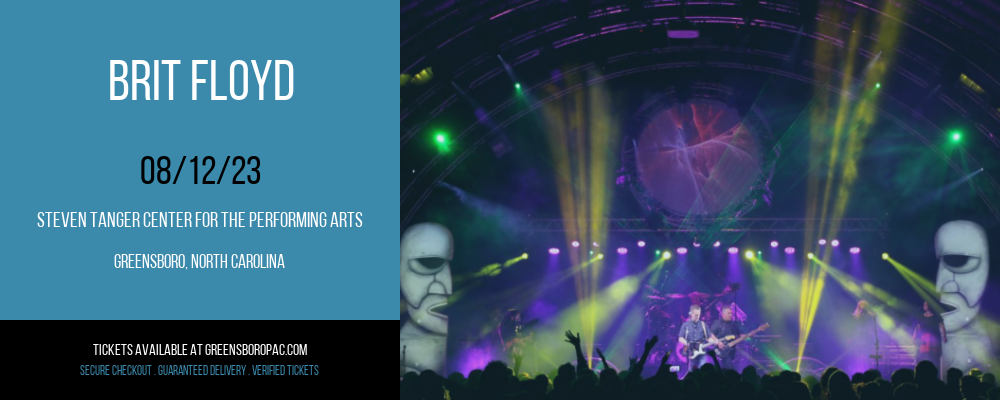 Brit Floyd at Steven Tanger Center