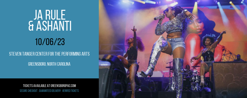 Ja Rule & Ashanti at Steven Tanger Center for the Performing Arts