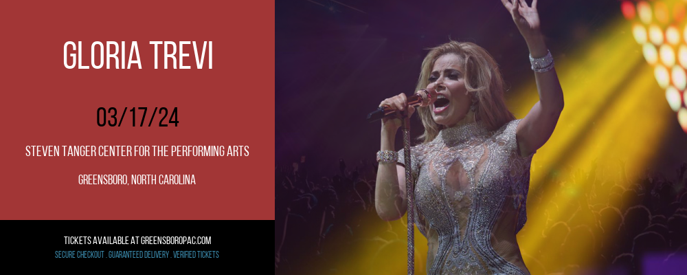 Gloria Trevi at Steven Tanger Center for the Performing Arts
