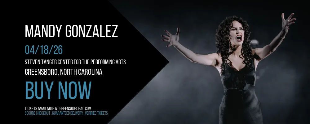 Mandy Gonzalez at Steven Tanger Center for the Performing Arts