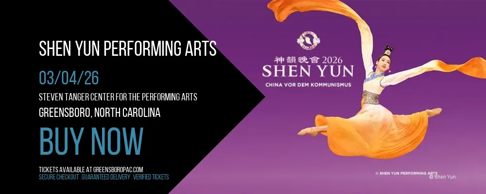 Shen Yun Performing Arts at Steven Tanger Center for the Performing Arts