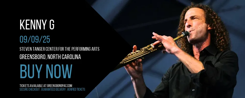 Kenny G at Steven Tanger Center for the Performing Arts