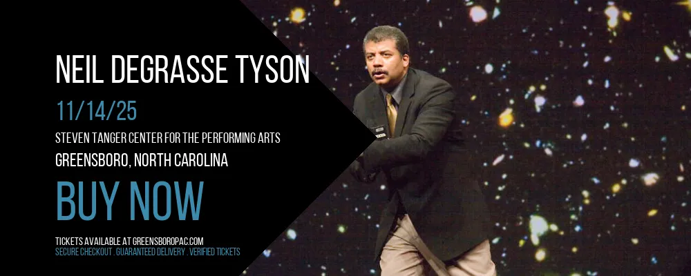 Neil deGrasse Tyson at Steven Tanger Center for the Performing Arts