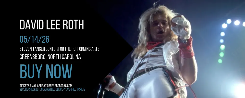 David Lee Roth at Steven Tanger Center for the Performing Arts