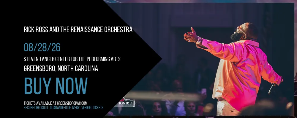 Rick Ross and The Renaissance Orchestra at Steven Tanger Center for the Performing Arts